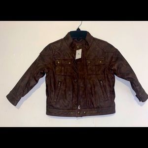 Leather Baby Gap Jacket